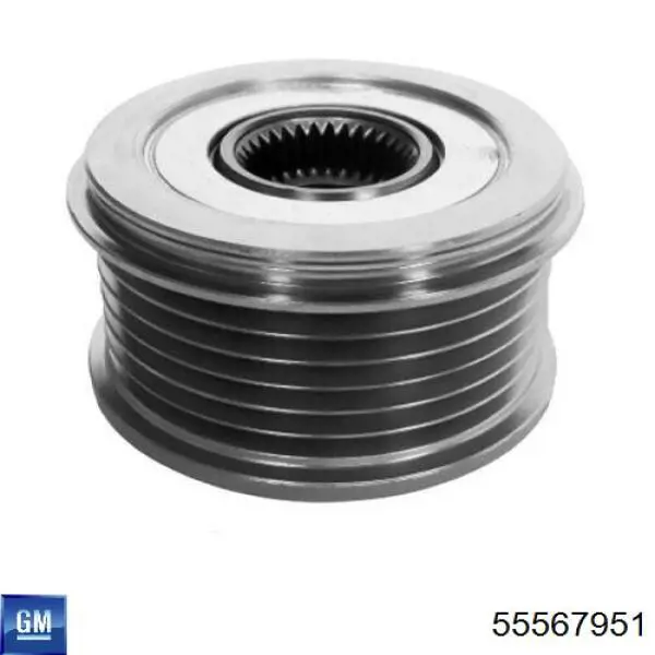 Comprar 55567951 General Motors Rueda libre del alternador