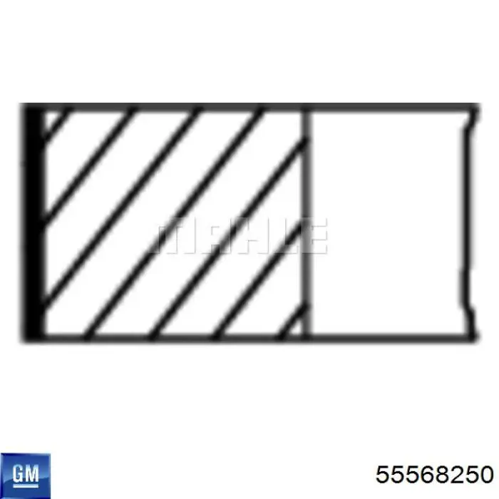 Comprar 55568250 General Motors Aros de pistón para 1 cilindro, STD