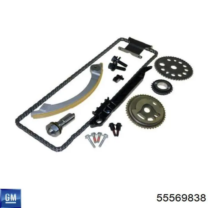 Kit de montaje de la cadena de distribución para Opel Zafira (A05)