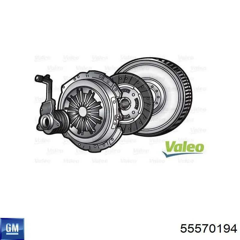 55191690 General Motors Volante de motor