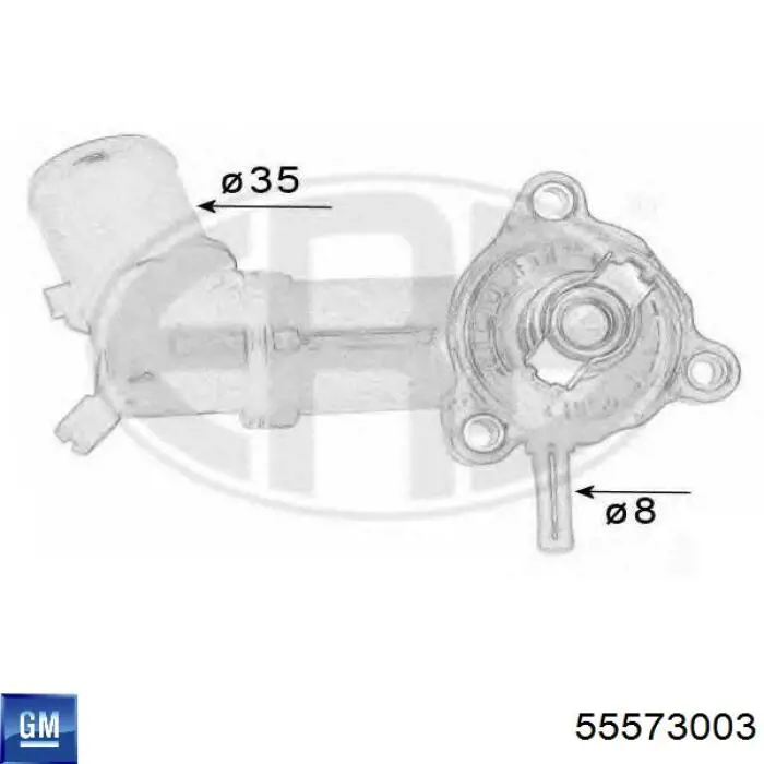 Comprar 55573003 General Motors Caja de termostato