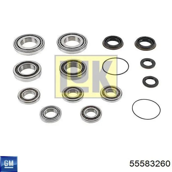 Rodamiento caja de cambios General Motors 55583260 precio, desde 26,32 EUR