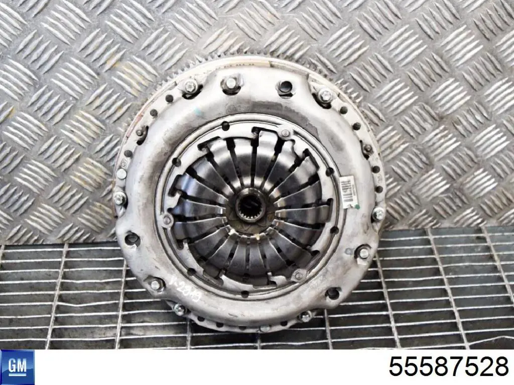 55587528 General Motors plato de presion del embrague funcion