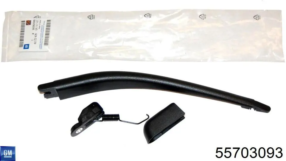 Comprar 1273090 Opel Brazo del limpiaparabrisas, trasero
