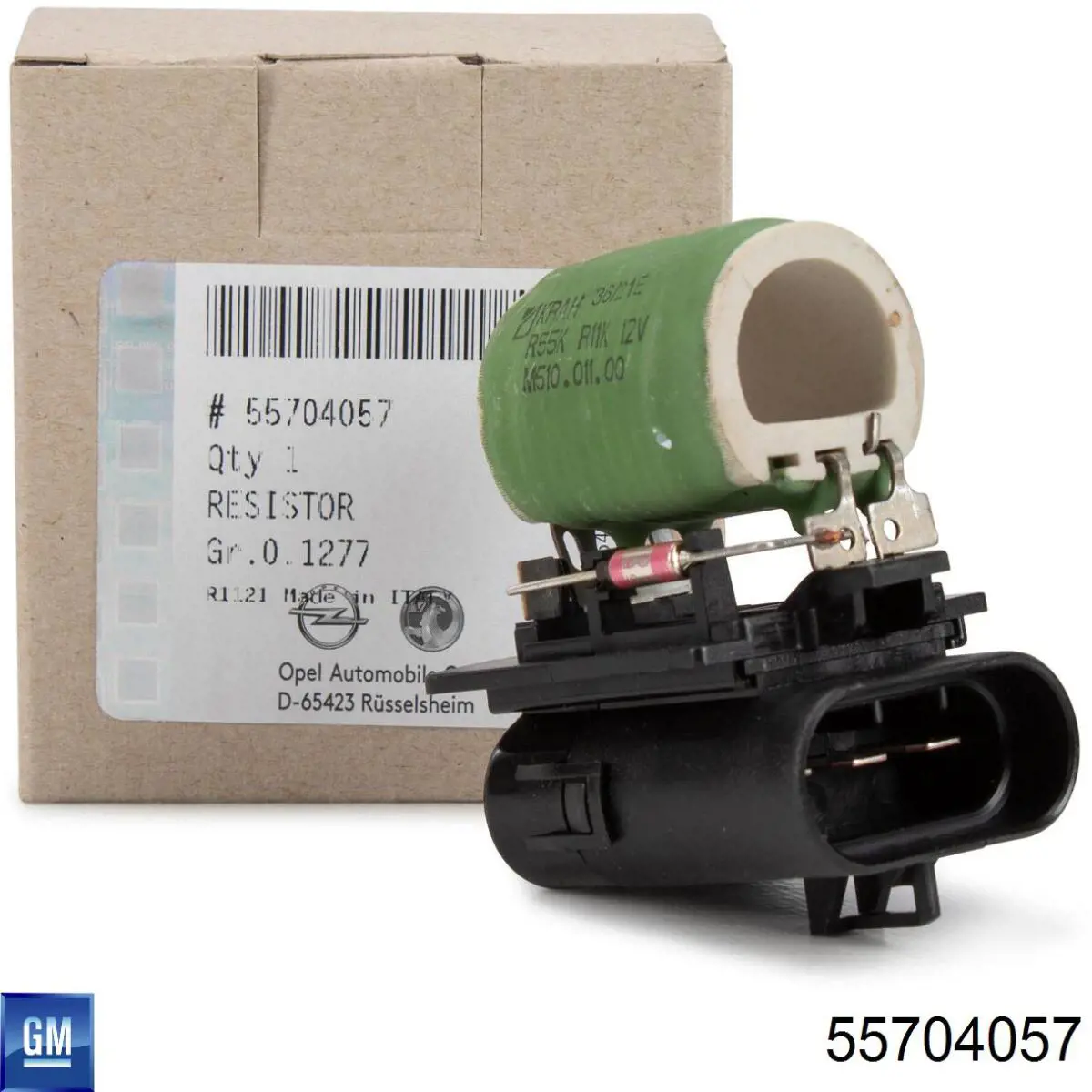 55704057 General Motors Resistencia del motor del ventilador del aire acondicionado