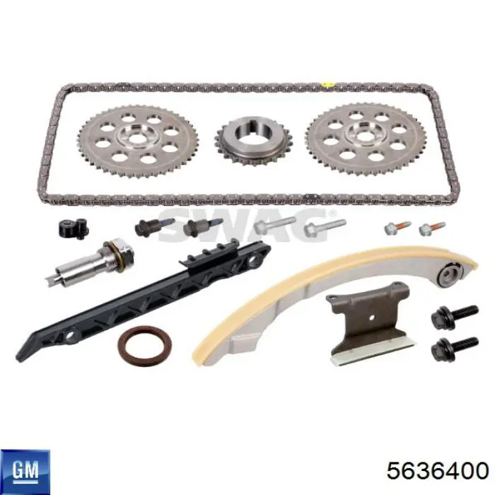 5636400 General Motors kit de cadenas de distribución