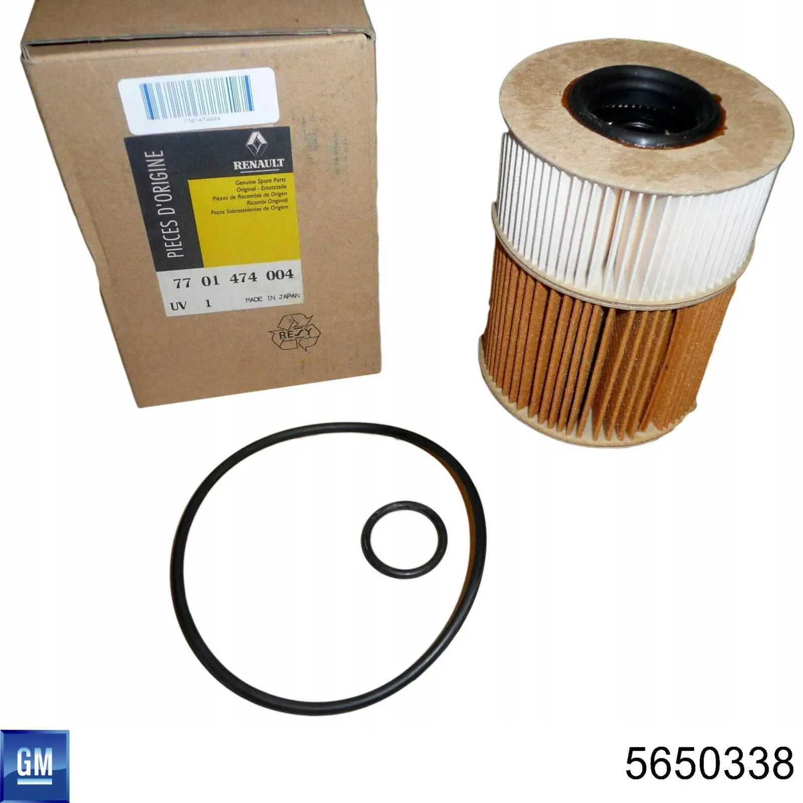 5650338 General Motors filtro de aceite