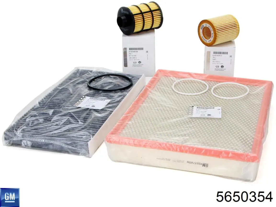 Filtro de aceite 5650354 General Motors