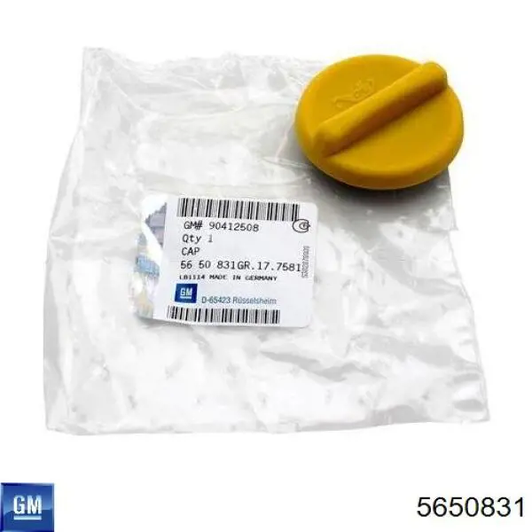 Comprar 5650831 General Motors Tapa de aceite de motor