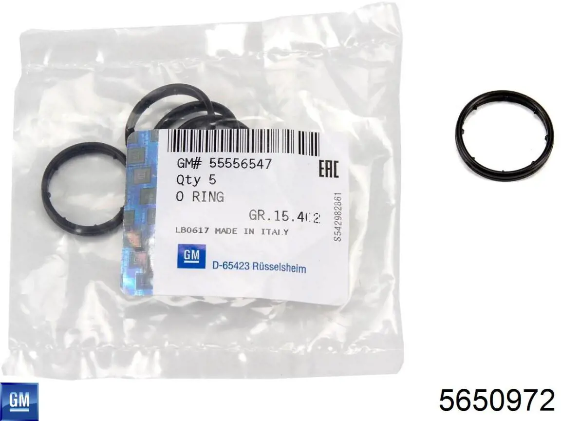 Junta del adaptador del filtro de aceite General Motors 5650972 precio, desde 6,54 EUR