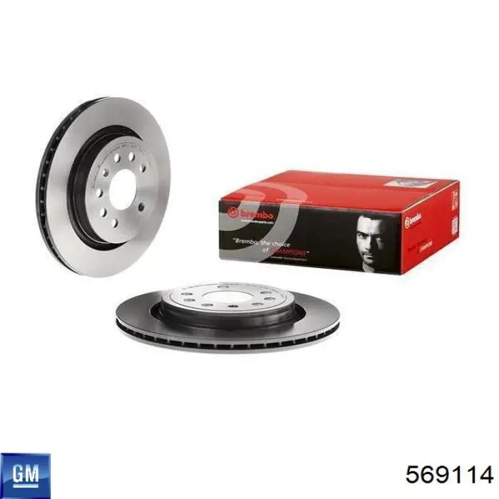 Comprar 569114 General Motors Disco de freno trasero