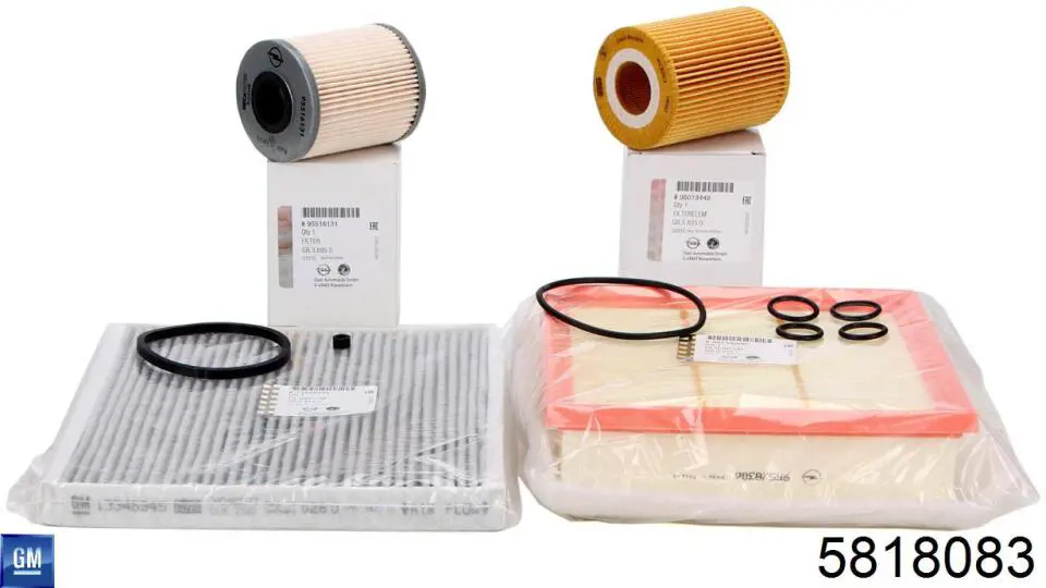 Filtro de gasoil General Motors 5818083