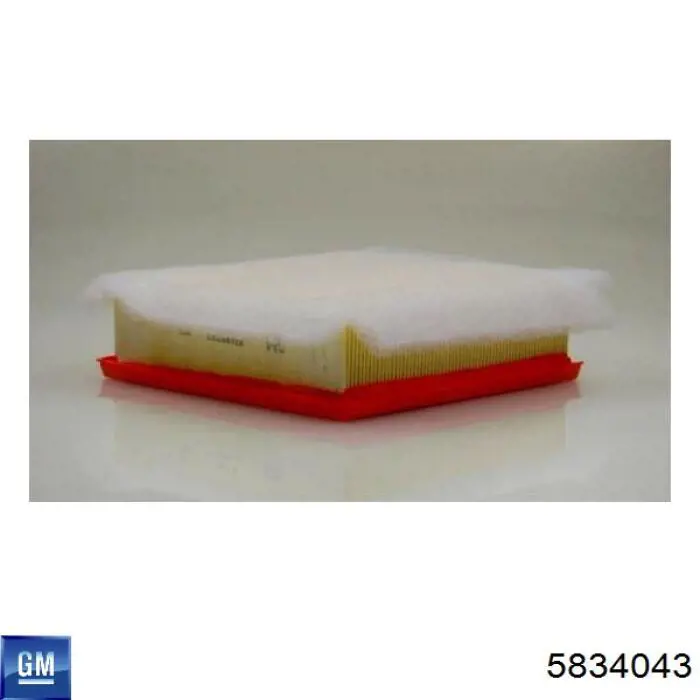 Comprar 5834043 General Motors Filtro de aire