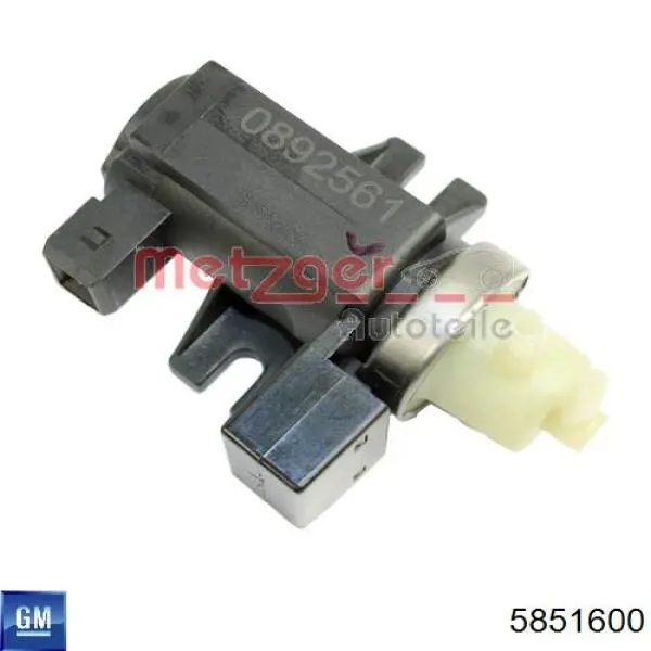 Válvula solenoide de control de presión de sobrealimentación 701420020 Opel