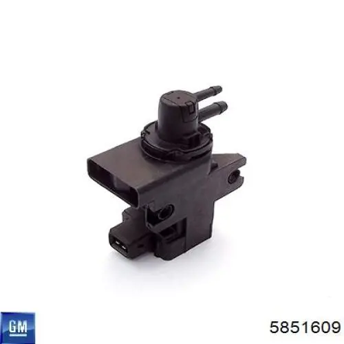 Comprar 5851609 General Motors Válvula solenoide de control de presión de sobrealimentación