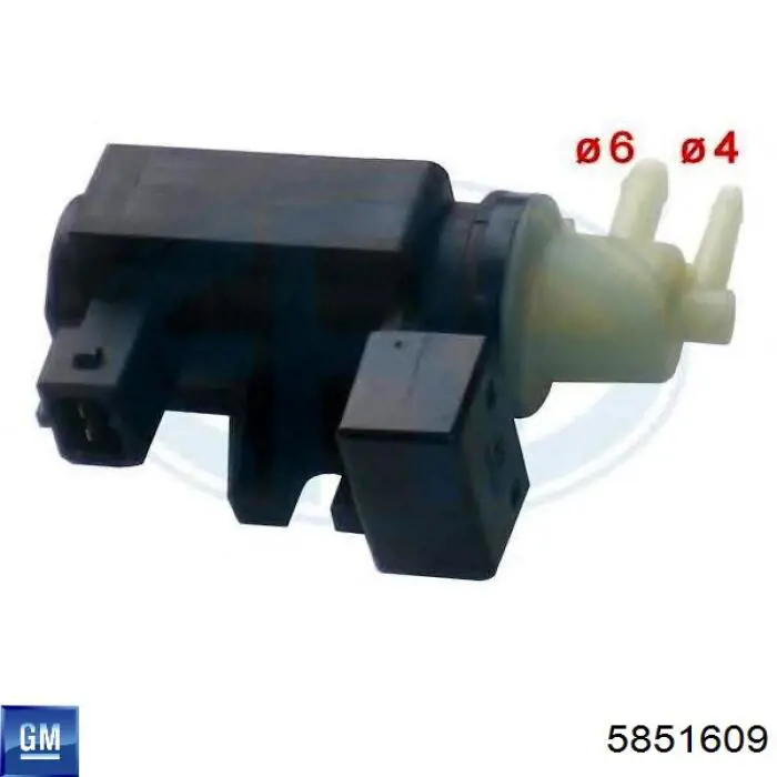 Válvula solenoide de control de presión de sobrealimentación 08920053 Metzger