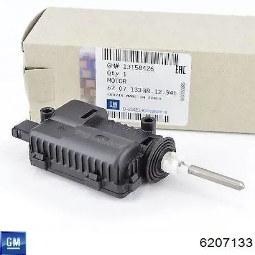 6207133 General Motors Motor apertura de tapa combustible