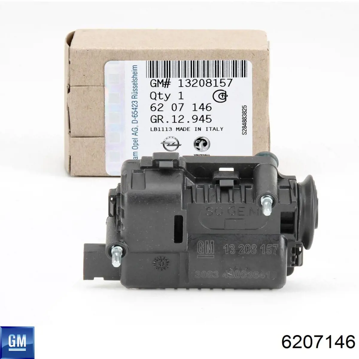 Motor de apertura de tapa de combustible General Motors 6207146 precio, desde 51,56 EUR