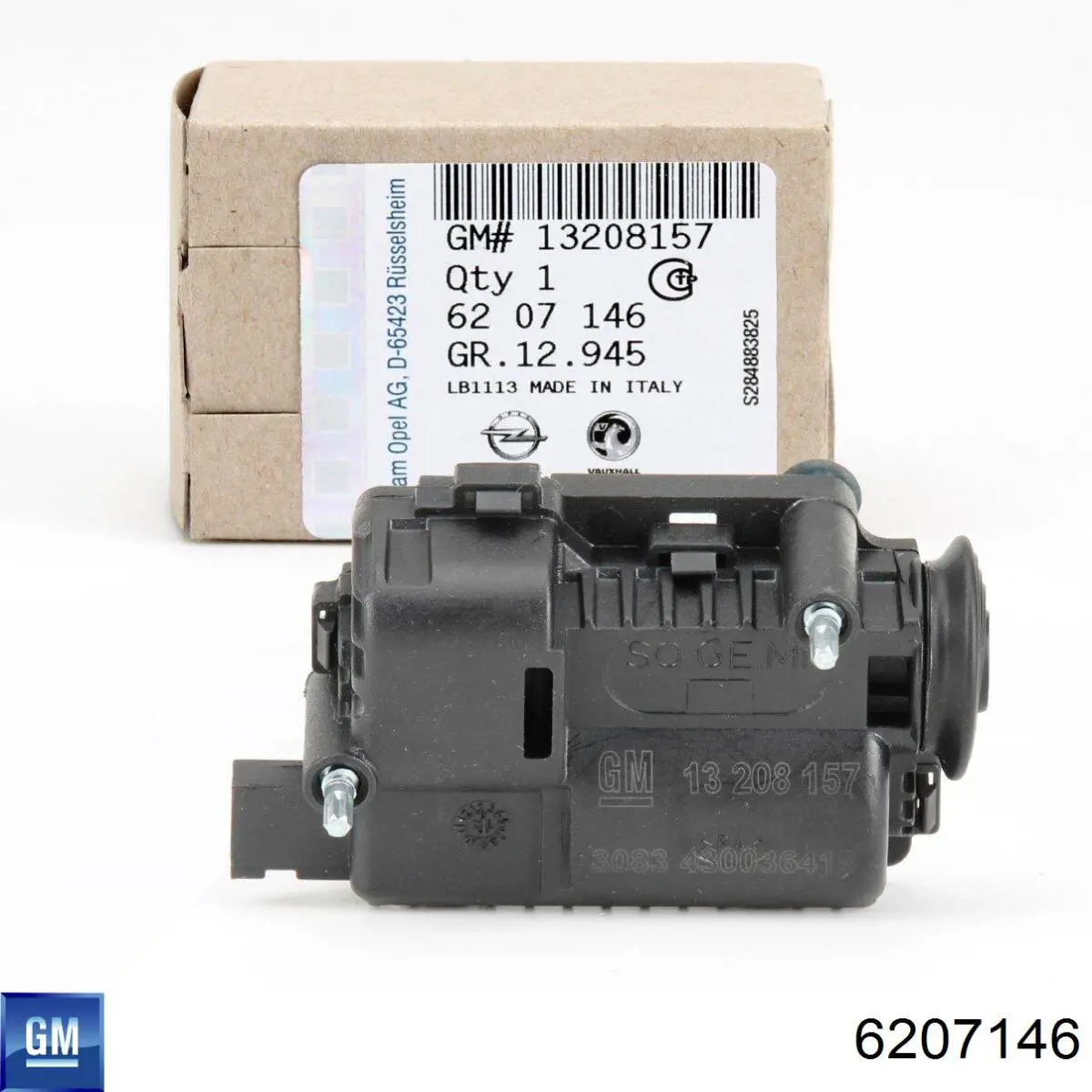 Motor tapa combustible 6207146 General Motors