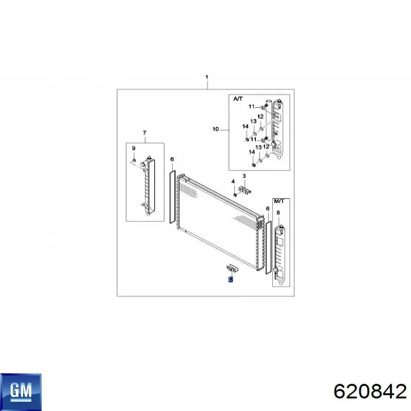  General Motors 620842 precio, desde 5,58 EUR