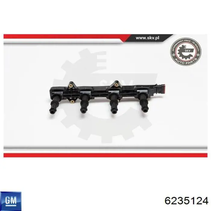 Bobina de chispa General Motors 6235124 precio, desde 92,93 EUR