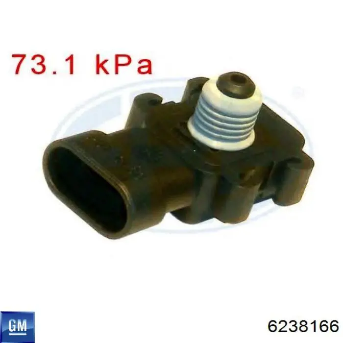 6238166 General Motors sensor de presion del colector de admision