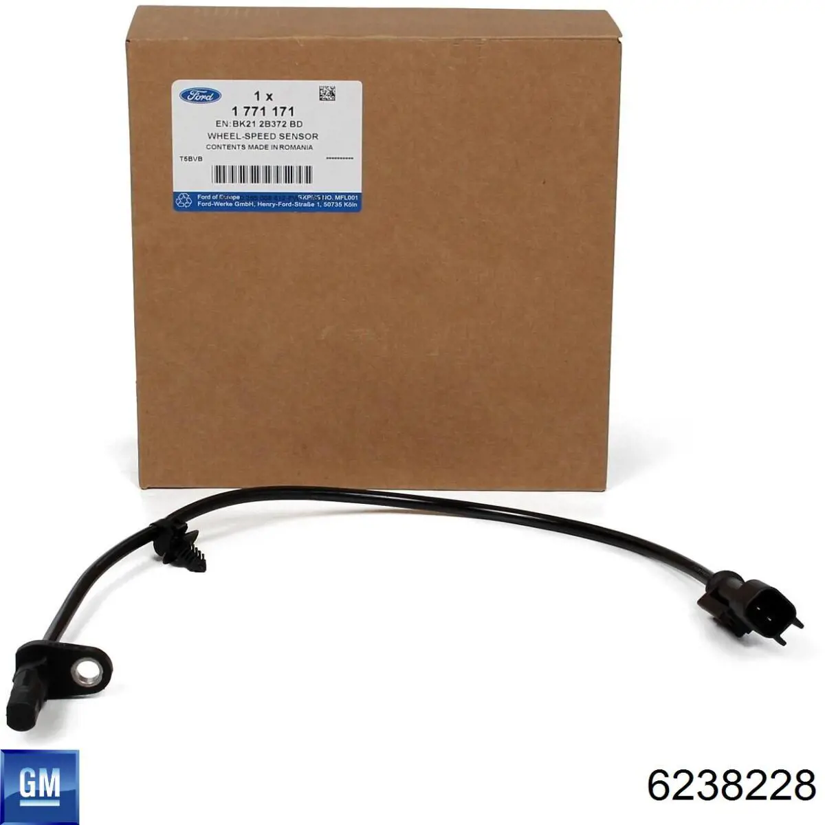 Comprar 6238228 General Motors Sensor revoluciones de la rueda, delantero
