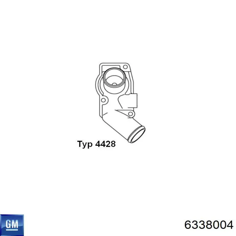 Comprar 6338004 General Motors Termostato