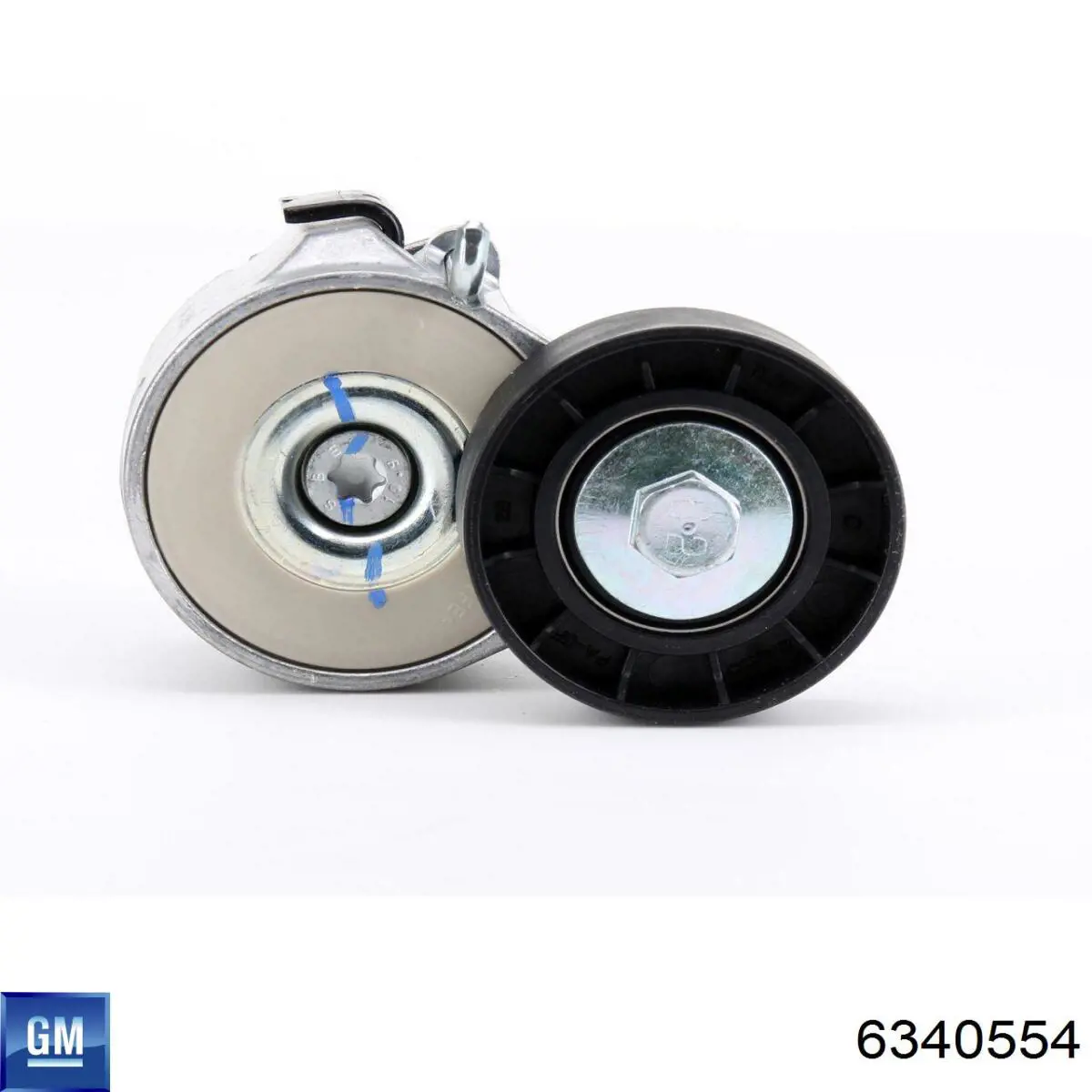 Tensor de correa poli V 6340554 General Motors
