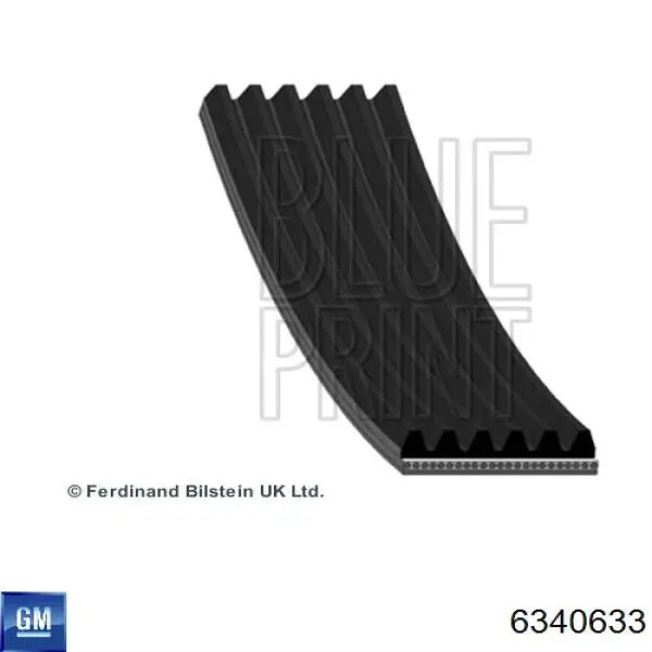 Correa trapezoidal Opel Astra 51, 52, F35, M35