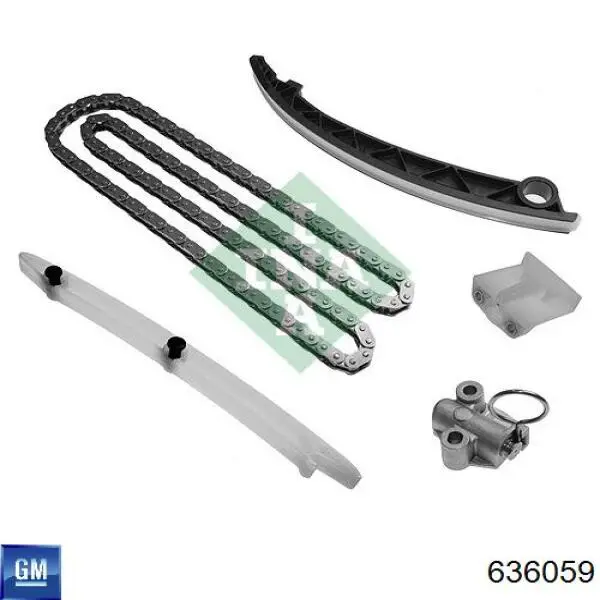 Tensor de cadena de distribución General Motors 636059 precio, desde 24,66 EUR