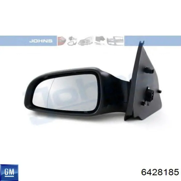Espejo izquierdo General Motors 6428185 precio, desde 52,27 EUR