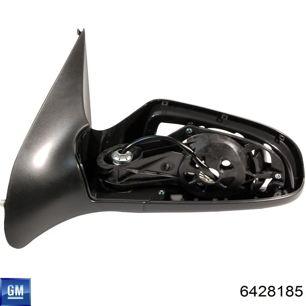 Espejo de retrovisor izquierdo 6428185 General Motors