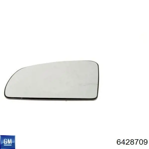 6428709 General Motors cristal de espejo retrovisor exterior izquierdo