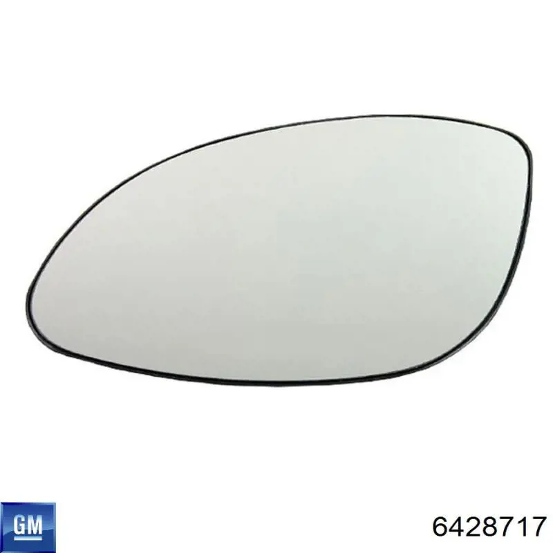 6428717 General Motors cristal de espejo retrovisor exterior izquierdo