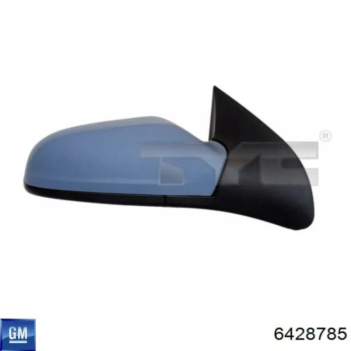 Cristal de espejo retrovisor derecho General Motors 6428785 precio, desde 11,24 EUR