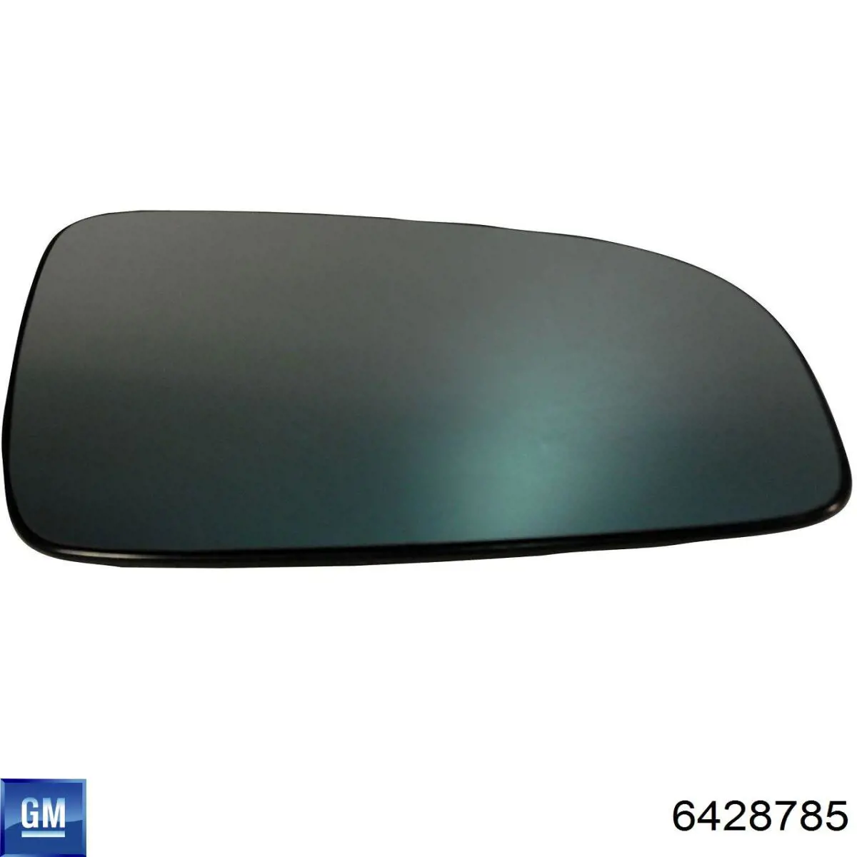6428785 General Motors cristal de espejo retrovisor exterior derecho