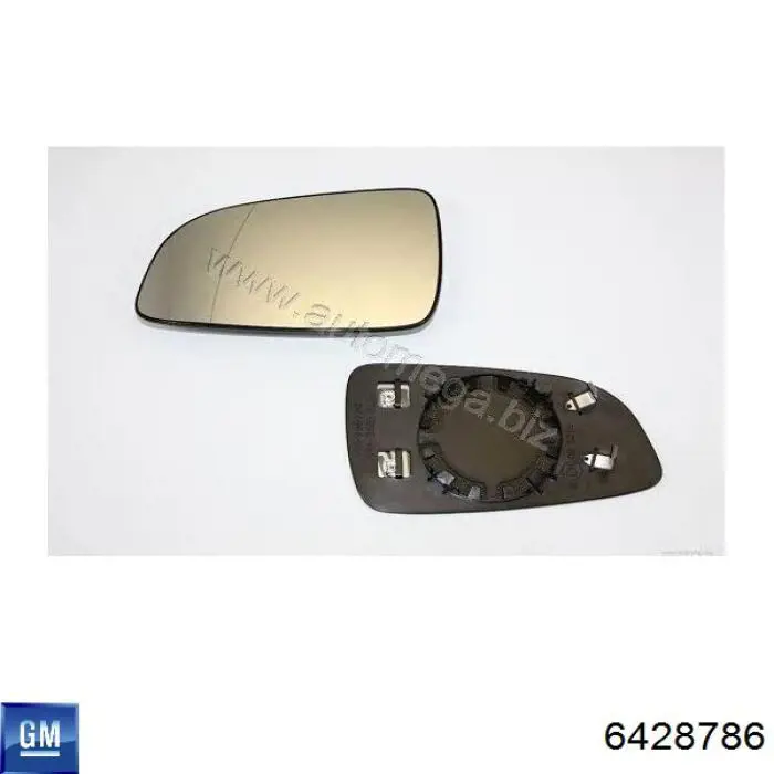 6428786 General Motors Cristal de espejo retrovisor exterior izquierdo