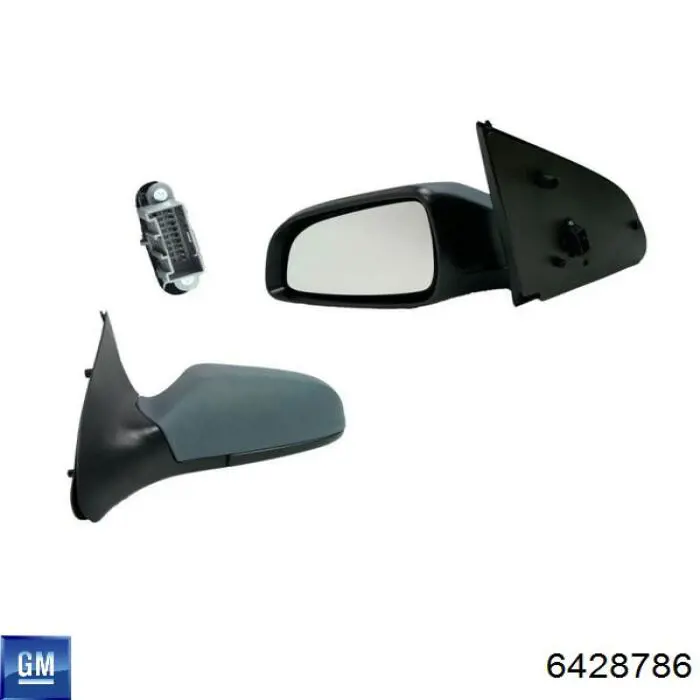 Comprar 6428786 General Motors Cristal de espejo retrovisor exterior izquierdo