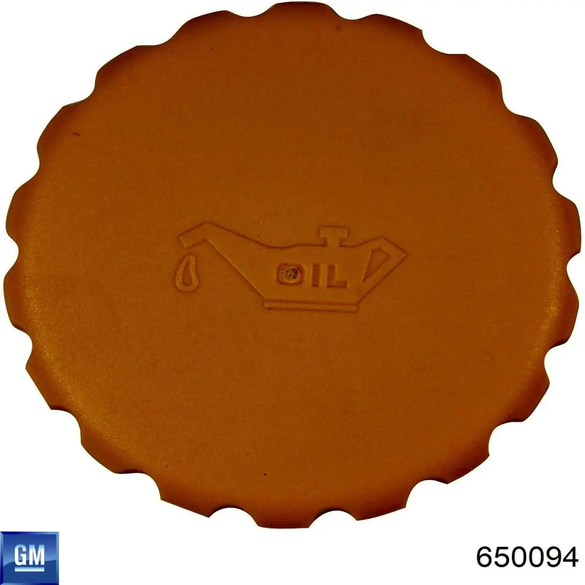 650094 General Motors Tapa, tubuladura de relleno de aceite