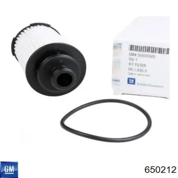 Filtro de aceite 650212 General Motors