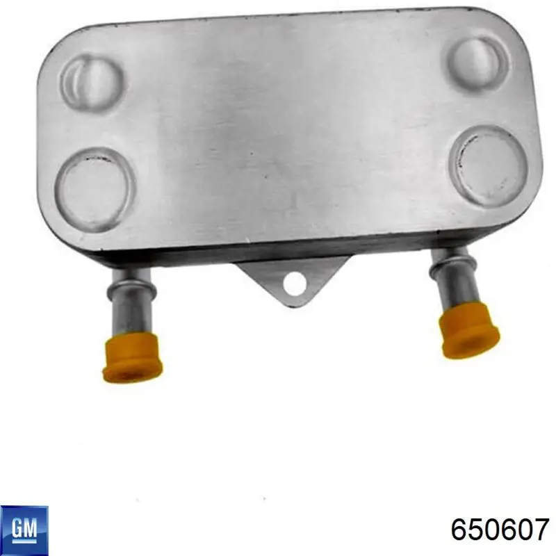 Radiador de aceite 650607 General Motors