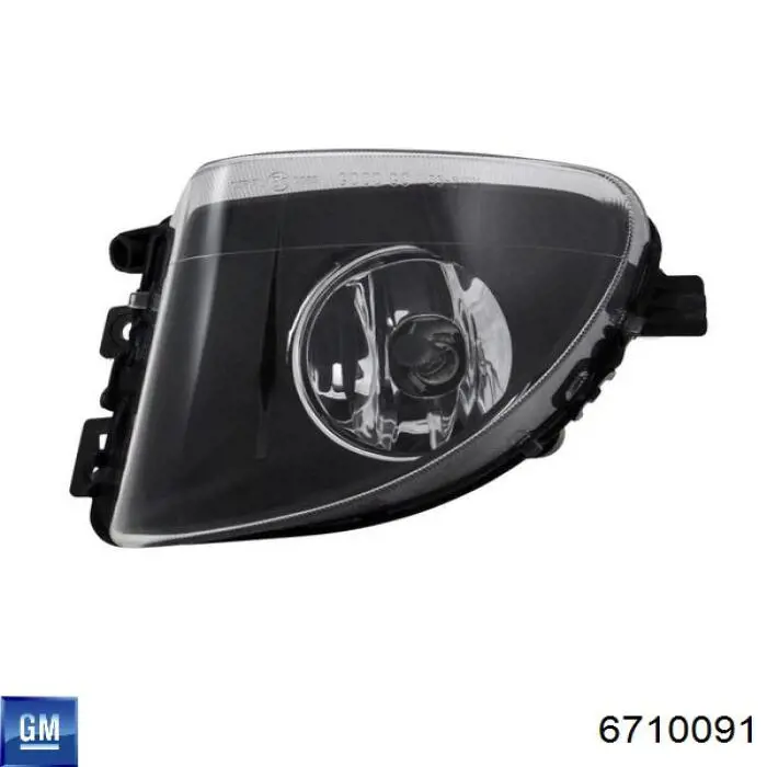 Luz antiniebla izquierdo 85750 VALEO
