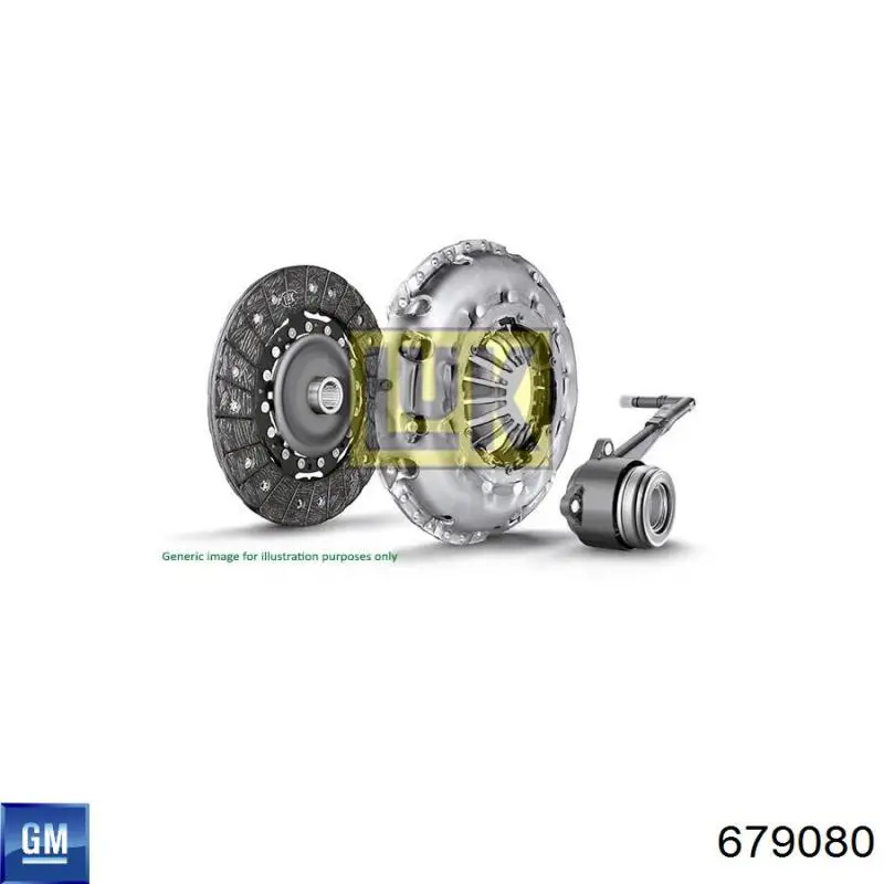 679080 General Motors Desembrague central, embrague (cojinete de desembrague)