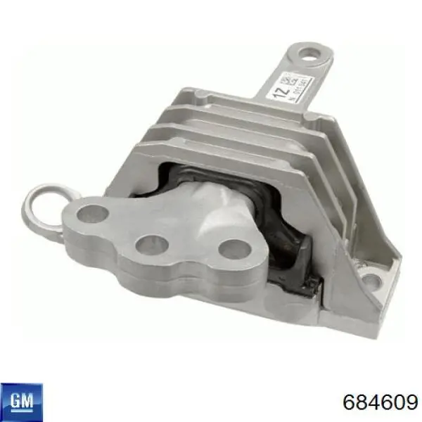 Soporte de motor derecho 684609 General Motors