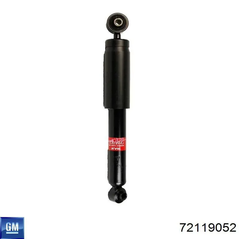 Amortiguador trasero Opel Astra 51, 52, F35, M35