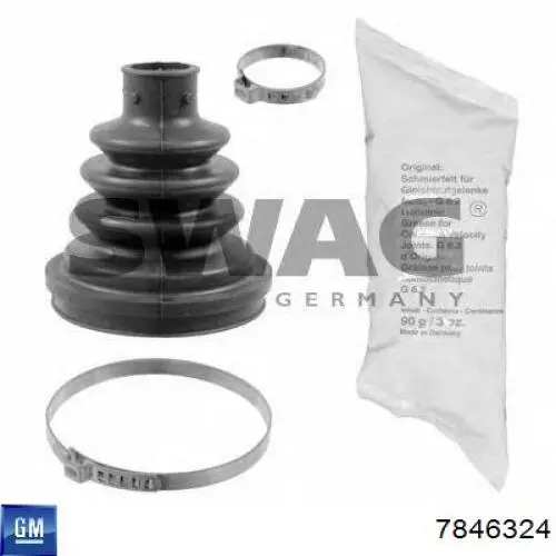 7846324 General Motors Fuelle palier delantero interior