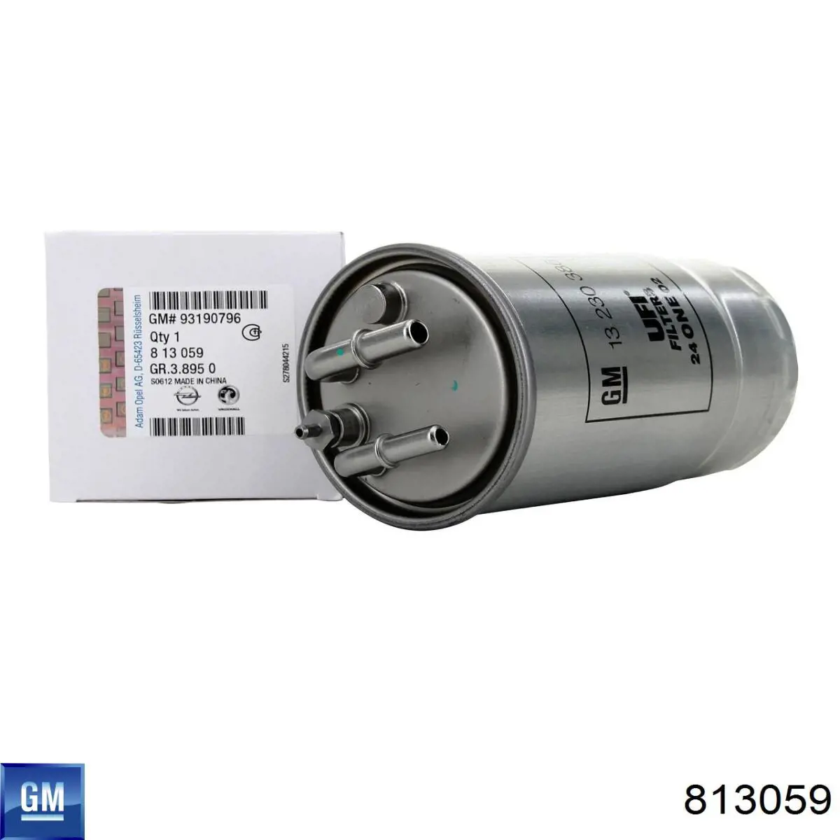 813059 General Motors filtro de combustible