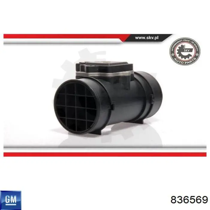 836569 General Motors Sensor de flujo de aire