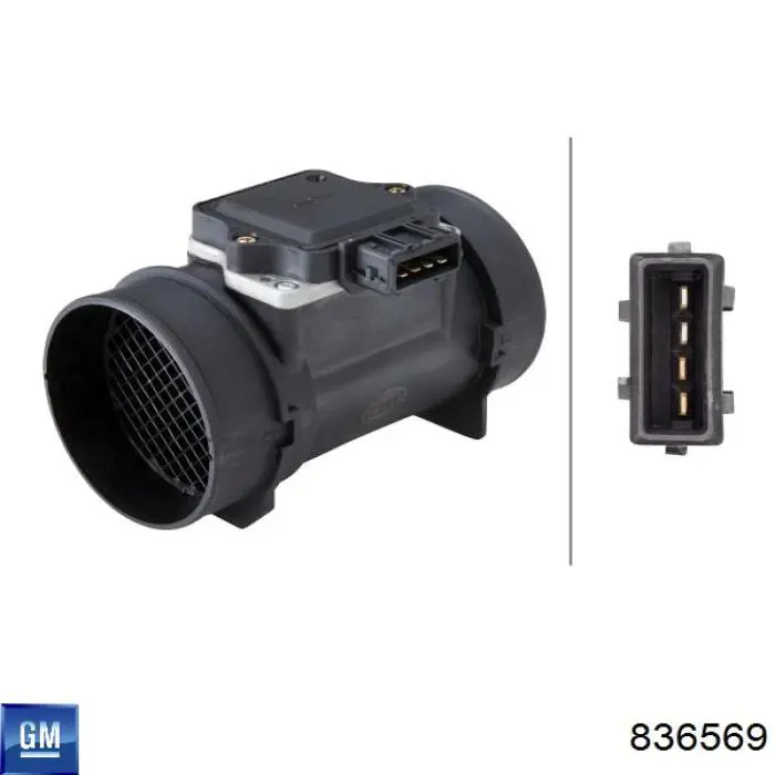 Comprar 836569 General Motors Sensor de masa de aire